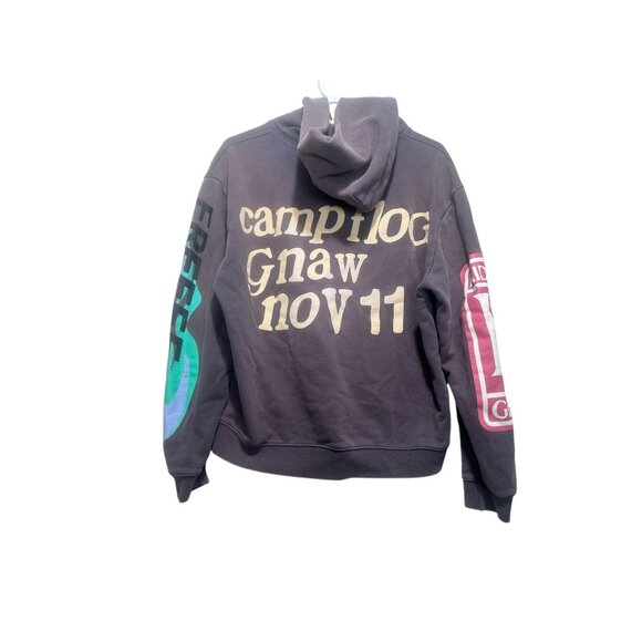 Lucky Me I See Ghosts Hoodie Kanye West x Kid Cudi Camp Flow Gnaw Medium Black - Picture 10 of 10